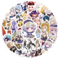 10/30/50pcs Genshin Impact Anime Style Stickers for Laptop PC Tablet Phone Case Notebook PVC Graffiti Kids Sticker Decals Packs