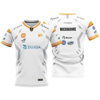 Adult  T-shirt Jersey RRQ  WHITE GAMING