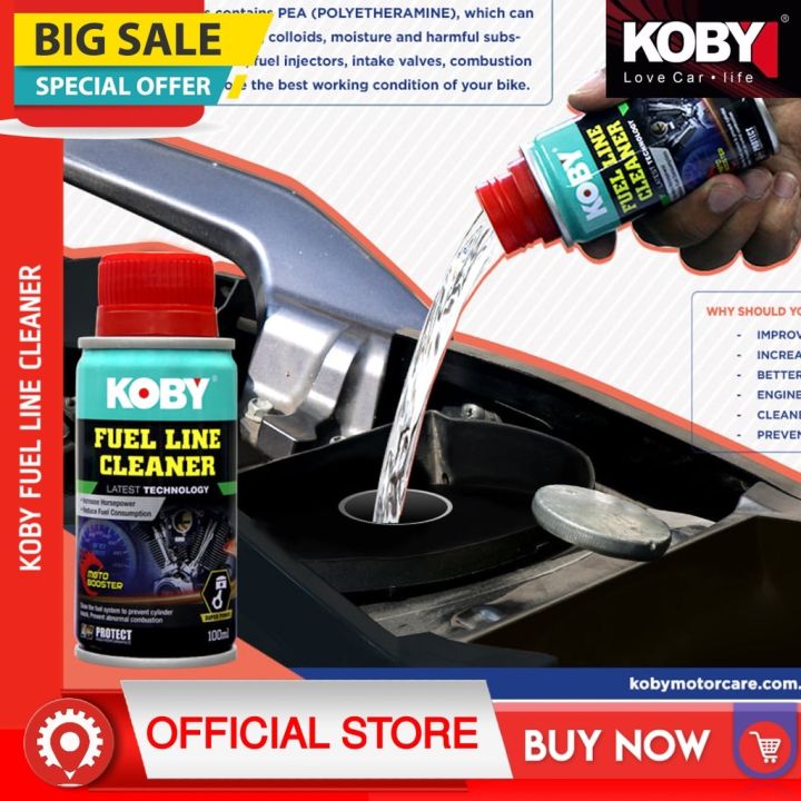 Koby Fuel Line Cleaner 100ml for Improves Consumption for car car Lazada PH