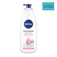 NIVEA Extra White Radiant &amp; Smooth Lotion 600ml