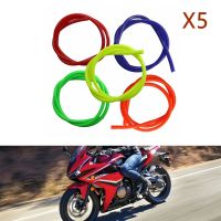 【cw】Motorcycle accessories 5Pcs Motorcycle Hose 1Meter Petrol Fuel Line Hose Gas Oil Pipe Tube For Yamaha Mini Moto Dirt Bike Honda Suzuki ATV Quad