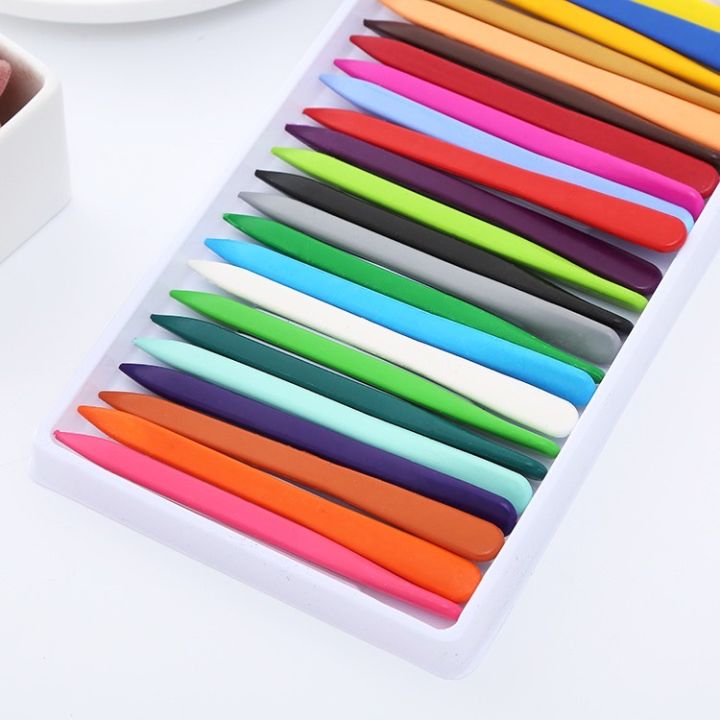 สีเทียนสามเหลียม12-24-36สี-ศิลปะ-ทีเทียนอย่างดี-ระบายสี-อุปกรณ์วาดรูป-สีวาดรูป-สีเด็ก