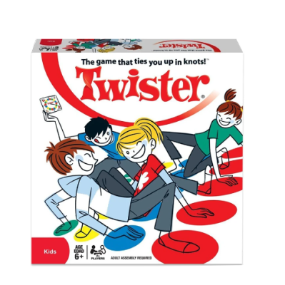 Twister Game ทวิสเตอร์ เกมหลากท่ามหาสนุก เกมสนุก ปาร์ตี้เกม  แผ่นเกมกระดาน เกมสำหรับครอบครัว