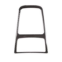 Car Soft Carbon Fiber Central Storage Box Frame Cover Trim for Mercedes-Benz CLA 2015-2019