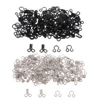 【cw】 50 Sets Metal Sewing Hooks and Eyes Closure for Clothing Pants Accessories