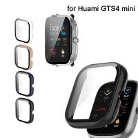 Hard PC Case กระจกนิรภัยป้องกันหน้าจอฝาครอบป้องกันสำหรับ Huami Amazfit GTS4 Mini