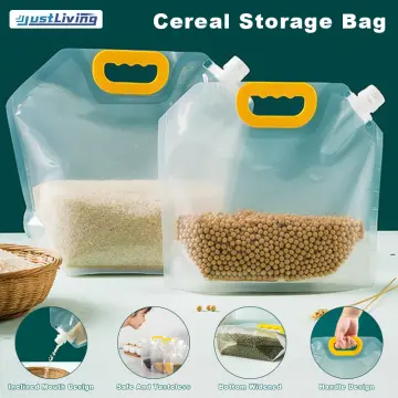 Grain Sealed Moisture-proof Storage Bag, Stand Up Food Storage