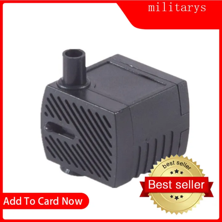 militarys （Ready）Household Submersible Silence Water Pump for Aquarium