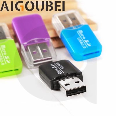 5 Colors Mini USB SDMMC Card Reader TBPH Hot Mini 480 Mbps COD