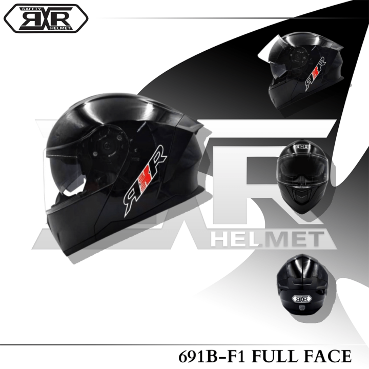 RXR 691BF1 Modular Advanced Helmet With ICC (BPS) Dual Visors