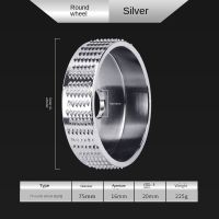 การกรอมุมเจียรสำหรับงานไม้,75มม. 16/22มม. ล้อรถยนต์ชนิดทึบบดแบบแข็งขอบโค้งมนขัดไม้แผ่นพลาสติก
