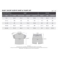 Jeep BABY BOY 2-IN-1 ชุดเสื้อแขนสั้น และกางเกงขาสั้น สําหรับเด็ก 762242-760176TH