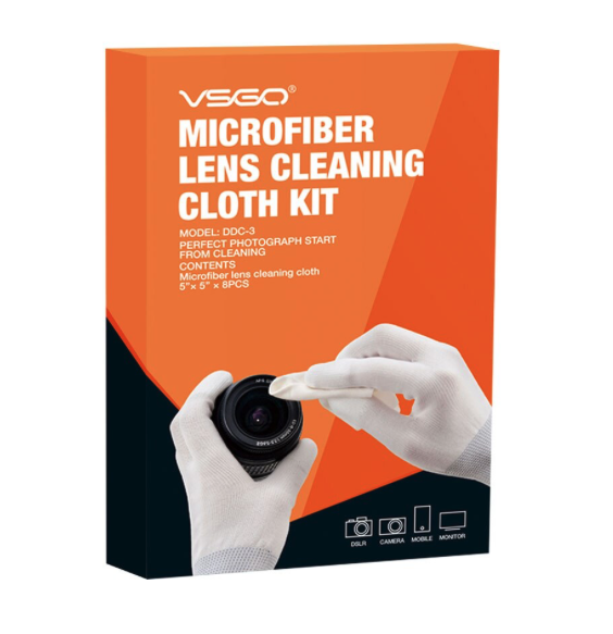 VSGO Microfiber Lens Cleaning Cloth Kit Lazada PH