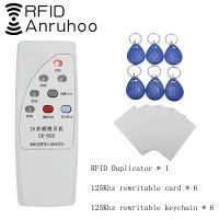 การควบคุมการเข้าถึง RFID เครื่องทำสำเนาบัตรเครื่อง T5577เครื่องอ่านป้ายชื่อแบบทำซ้ำได้125/250/375/500Khz เครื่องไรท์การ์ด EM4305เครื่องถ่ายเอกสารมือถือ