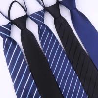 8 cm Lazy Zipper Neck Ties Wedding Necktie