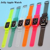 ☫℡☫ สำหรับ Apple Watch Band 44mm 40mm iWatch Loop bands 38mm 42mm เข็มขัดสร้อยข้อมือซิลิโคนสายนาฬิกาสำหรับ Series 6 5 4 3 2 SE