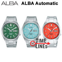 ALBA Gelato Automatic ของแท้ รุ่น AL4319X AL4321X AL4323X นาฬิกาข้อมือผู้ชาย ออโต้เมติก ประกันศูนย์ ALBA 1 ปี