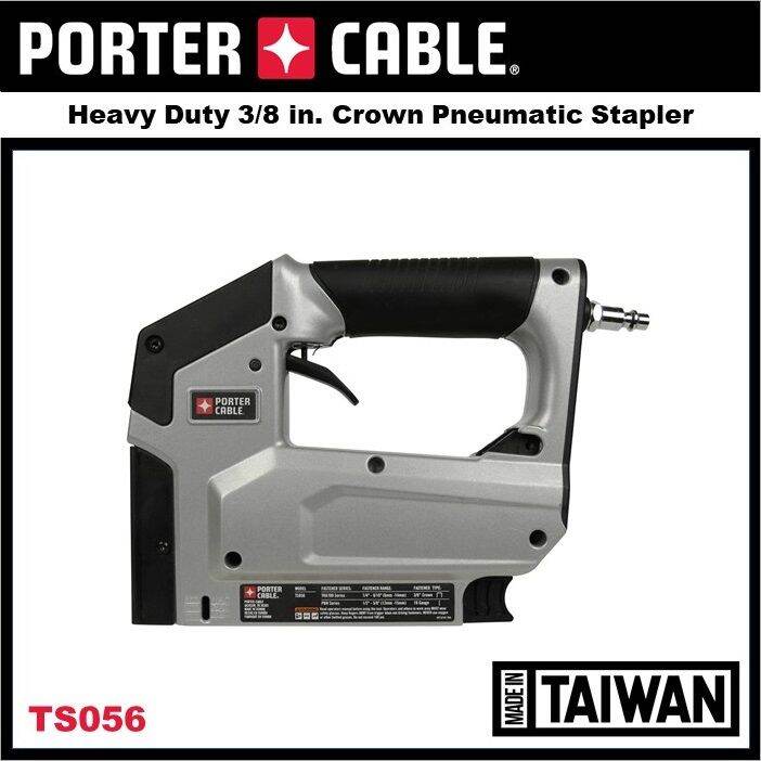 Porter Cable Heavy Duty 3/8inch Crown Pneumatic Stapler TS056