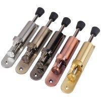 Spring Loaded Telescopic Door Stopper Adjustable Position Zinc Alloy Heavy Duty Door Locks Holder Stop Wall Protector HomeTools