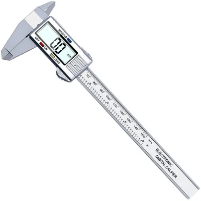 0 150mm LCD 150mm Digital Electronic Carbon Fiber Vernier Caliper Gauge Micrometer Model Precision Vernier Caliper