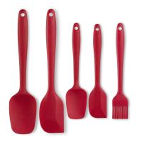 【Modern housewives】ไม้พายซิลิโคนตั้งมืออาชีพเกรดทนความร้อน Spatulas เบเกอรี่แอมป์; เครื่องมือขนมสำหรับตกแต่งเค้ก