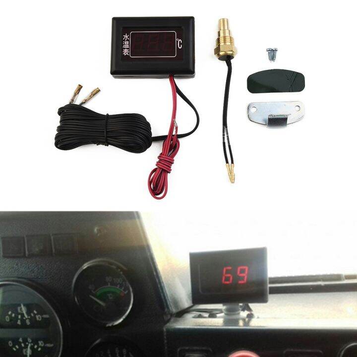 General Motors Electronic Digital Water Temperature Gauge Installation