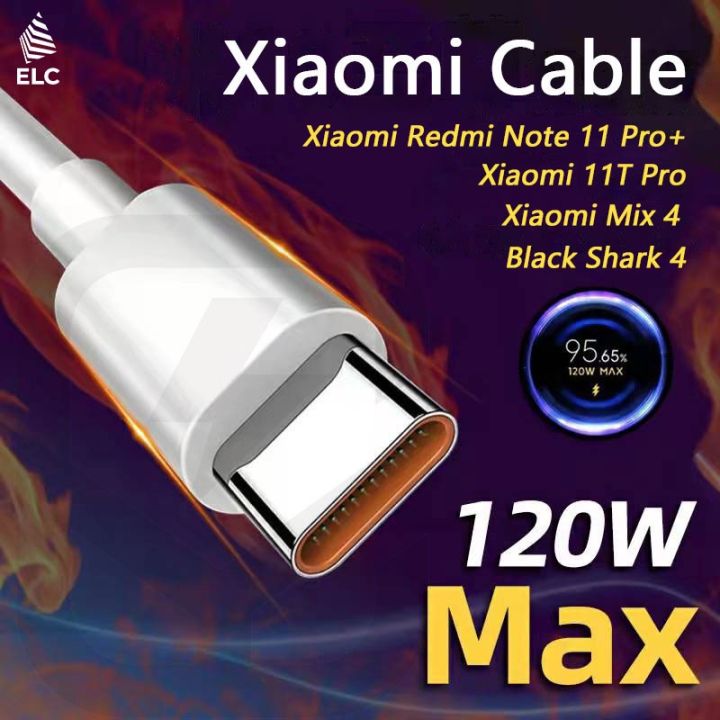 xiaomi-120w-type-c-สายชาร์จ-6a-turbo-fast-charging-data-cord-for-mi-12s-ultra-12-11-poco-x4-pro-nfc-f3-redmi-note-10-k40-black-shark-usb-c-quick-charge-cables