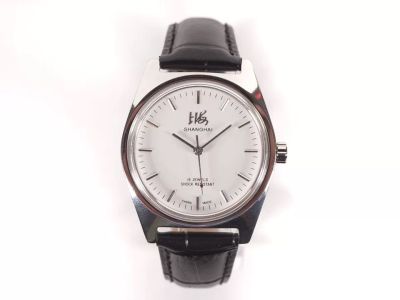 ในประเทศเซี่ยงไฮ้แบบเก่านาฬิกาผู้ชายนาฬิกากลไก7120คดเคี้ยวคู่มือ Retro Collection