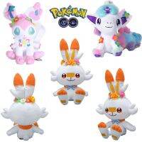 COME 18-25เซนติเมตร ของขวัญเทศกาล เครื่องประดับอีสเตอร์ Sylveon โปเกมอน ของเล่นตุ๊กตา ตุ๊กตาสัตว์