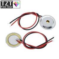 【YF】♧♠  10 Pcs Piezoelectric Piezo Wafer Plate Dia 15mm Buzzer Loudspeaker   Aluminum shell