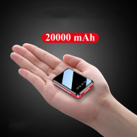 20000mAh Mini Mirror Screen LED Digital Display Pack Poverbank