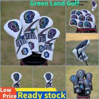 2023 NEW for☒✱ Multiple colors Dazzling SKULL Golf irons cover Golf Woods Headcovers Covers For iron Driver Fairway Putter 135UT Clubs Set Heads PU Leather Golf equipment