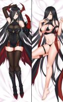 Dakimakura อะนิเมะปลอกหมอน Friedrich Der Grosse (Azur Lane) พิมพ์สองด้านชีวิตขนาดร่างกายปลอกหมอน