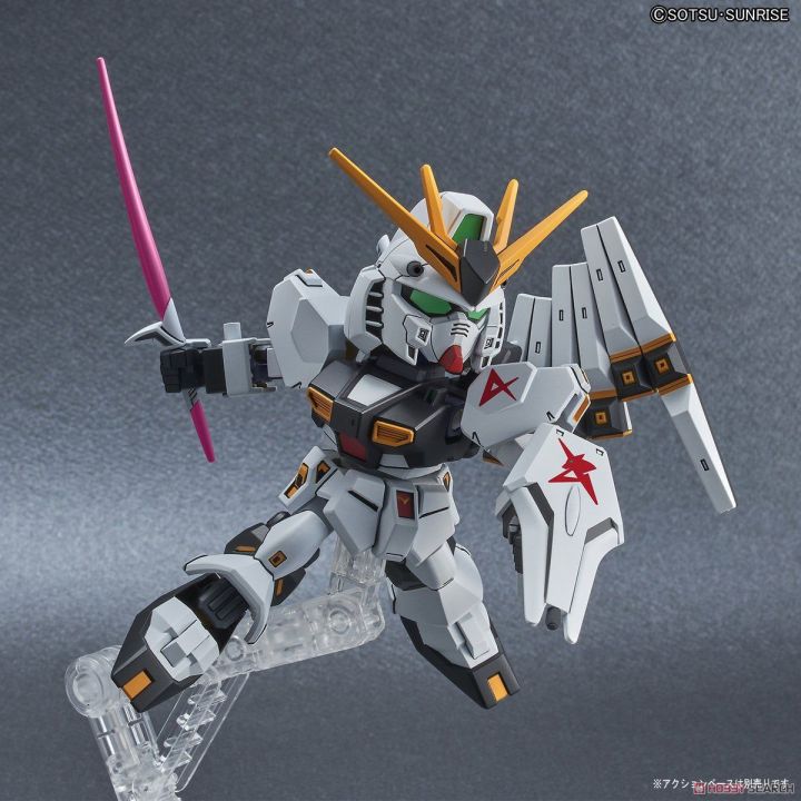 sd-gundam-ex-standard-nu-gundam-sd-gundam-model-kits-โมเดล-กันดั้ม-กันพลา-ฟิกเกอร์-ของเล่น-ของสะสม-ของขวัญ-ของเล่นเด็ก-ของเล่นถูกๆ