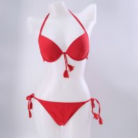 โปร++ Sister hood S823woman summer swimsuit bikiniชุดว่ายน้ำ บิกินี่ ทูพีซ2019 สตรี Push up Halter บิกินี่ชุดว่ายน้ำเซ็กซี ส่วนลด ชุดว่ายน้ำ บิกินี่ ชุดว่ายน้ำผู้หญิง ชุดว่ายน้ำสาวอวบ