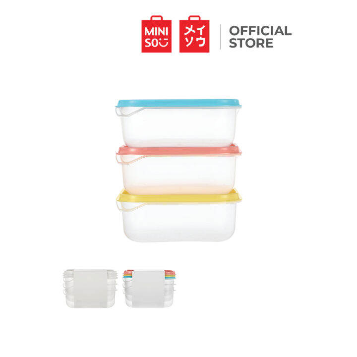 MINISO Food Container 3PCS | Lazada PH