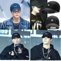 Jackson Idol เด็กฝึก Wang Jiaer หมวกเบสบอลลำลองทีม Wang Letter พิมพ์ Unisex นักเรียน outdoor peaked หมวก