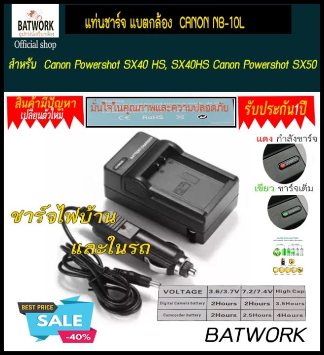 แท่นชาร์จแบตเตอรี่กล้องแคนนอน-charger-canon-nb-10l-for-canon-powershot-sx40-hs-sx40hs-canon-powershot-sx50-hs-sx50hs-canon-powershot-sx60-hs-sx60hs-canon-powershot-g1-x-canon-g1x-canon-powershot-g3-x-