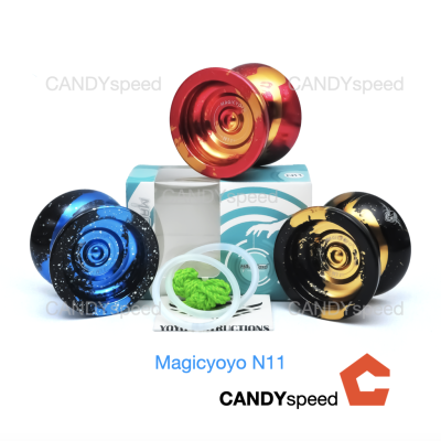 MagicYoyo N11 Weight Ring Red/Silver | By CANDYspeed