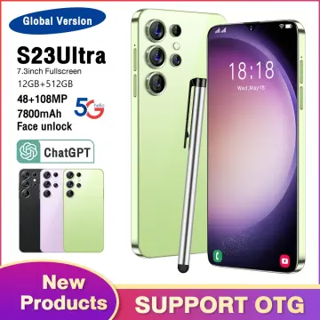 S23 Ultra Smartphone 6.8inch Full Screen Face ID 6800mAh Mobile Phones  Global Version 4G 5G Cell Phone