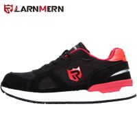 LARNMERN Mens Work Safety Shoes Steel Toe Construction Sneaker Breathable Lightweight Anti-smashing Anti-static Non-slip shoe