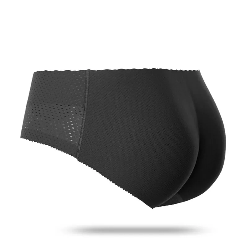 Breathable Underwear Sexy Women Padding Panties Bum Shapers Butt