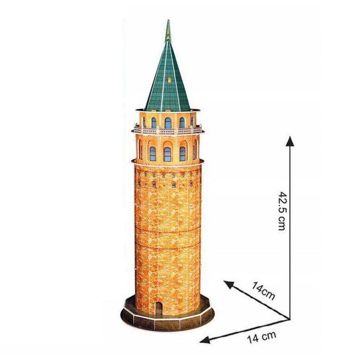 3d-puzzle-จิ๊กซอว์-3-มิติ-หอคอยกาลาต้า-ประเทศตุรกี