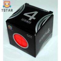 Tstar【จัดส่งรวดเร็ว】เกมปริศนา4X4X4 4x 4รูบิก Stickerless แบบโปร่งแสง