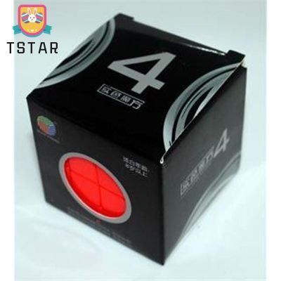 Tstar【จัดส่งรวดเร็ว】เกมปริศนา4X4X4 4x 4รูบิก Stickerless แบบโปร่งแสง