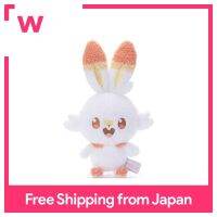 TAKARA TOMY A.R.T.S โปเกมอน Pokepeace สถานที่สงบสุข Hibanny Scorbunny ตุ๊กตาผ้ากำมะหยี่ (สูง30ซม.)