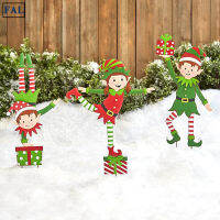 FAL The Xmas Collection Christmas Elf Garden Pile Christmas Insert Outdoor Decoration