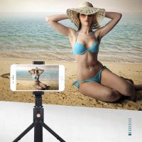 Universal Phone Selfie Stick Tripod With Wireless Remote Mini Extendable Selfie Stick 360° Rotatable Phone Stand Holder Foldable Camera Remote Control