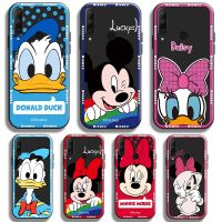 Disney Mickey Minnie Mouse Phone Case for Huawei Y9 Y7 Prime 2019 Y9a Y9s Y9 Y7 Y6 Y6P Y7P Y8P Shell Cover Full Protection Soft