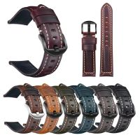 ▶★◀ Suitable for Panerai genuine oil wax leather watch strap mens watch strap 20mm22mm